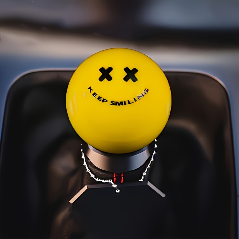 Interior Design Product - Ручка переключения передач Keep Smiling Yellow