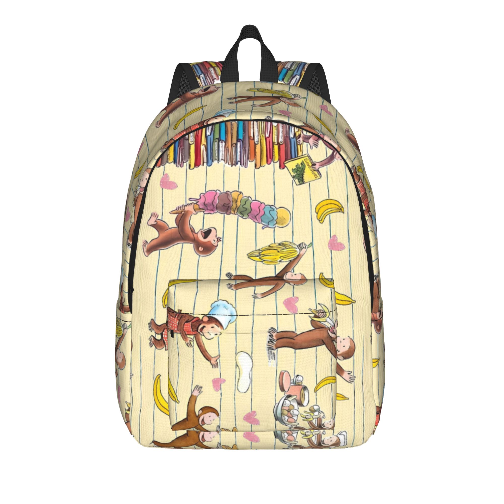 Interior Design University - Рюкзак C-Curious George для подростков, прочный,