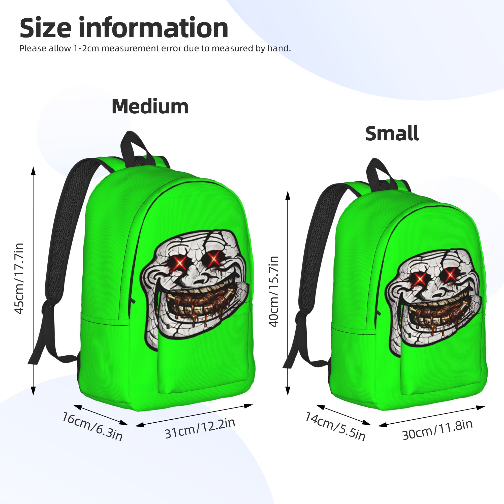 Забавный рюкзак Trollface, уни – обзор и цена Interior Design University