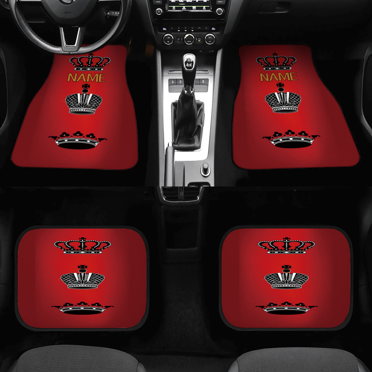 Комплект из 4-х автомобильных  – обзор и цена Interior Design Name