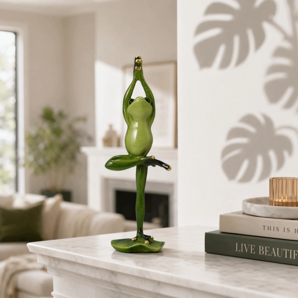 Фигурка амфибии из смолы в поз – обзор и цена Interior Design Product